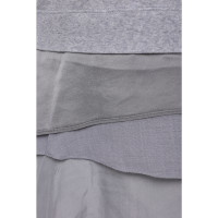 Brunello Cucinelli Top Silk in Grey