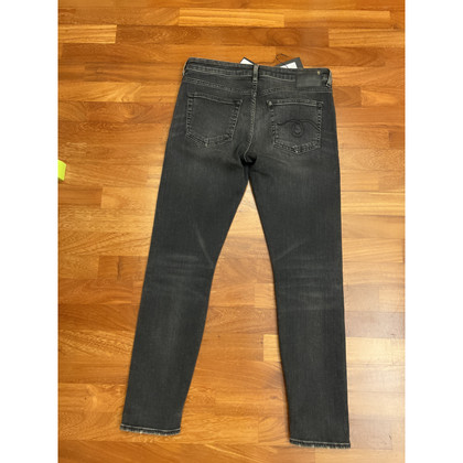 R 13 Jeans aus Jeansstoff in Schwarz