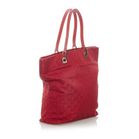 Gucci Sac fourre-tout en Toile en Rouge