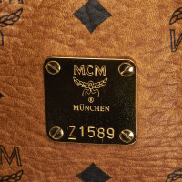 Mcm Umhängetasche aus Leder in Braun