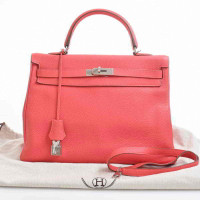 Hermès Kelly Leather in Pink