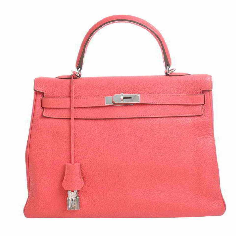 Hermès Kelly Leather in Pink