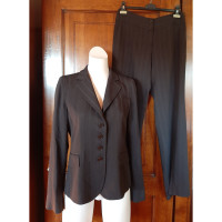Emporio Armani Suit Viscose in Brown