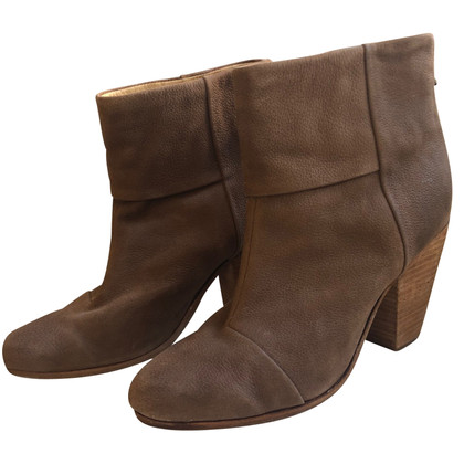 Rag & Bone Ankle boots Suede in Brown