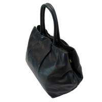 Prada Ribbon Bag Leer in Zwart