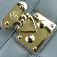 Louis Vuitton Umhängetasche aus Leder in Blau
