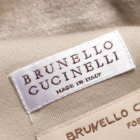 Brunello Cucinelli Capispalla in Viscosa in Bianco