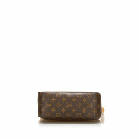 Louis Vuitton Borsa a tracolla in Tela in Marrone