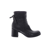 Malloni Bottines en Cuir en Noir