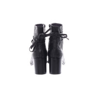 Malloni Bottines en Cuir en Noir