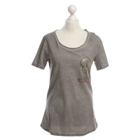 Camouflage Couture T-Shirt mit Strass
