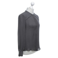 Isabel Marant Zijden blouse in grijs