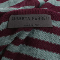 Alberta Ferretti Strickjacke mit Streifen-Muster