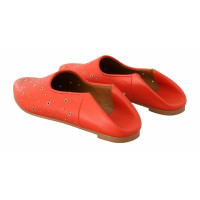 Chloé Slippers/Ballerinas Leather in Orange