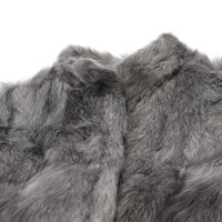 Jil Sander Jacket/Coat Fur in Grey