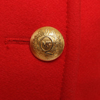 Mc Q Alexander Mc Queen Coat in red