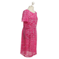 Escada zijden jurk in Pink
