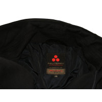 Peuterey Jacke/Mantel aus Baumwolle in Schwarz