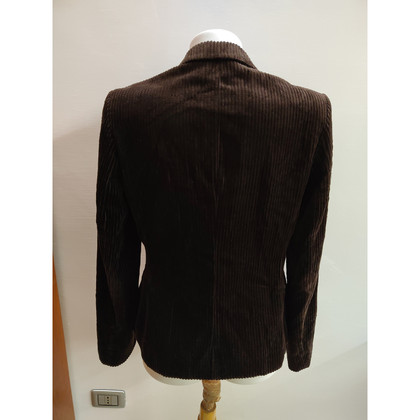 René Lezard Jacket/Coat Cotton in Brown