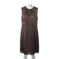 Akris Dress Silk in Brown