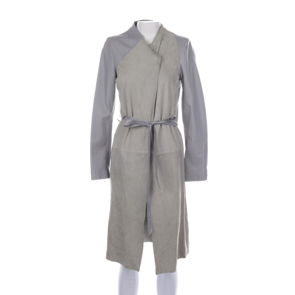 Giorgio Brato Jacket/Coat Leather in Grey