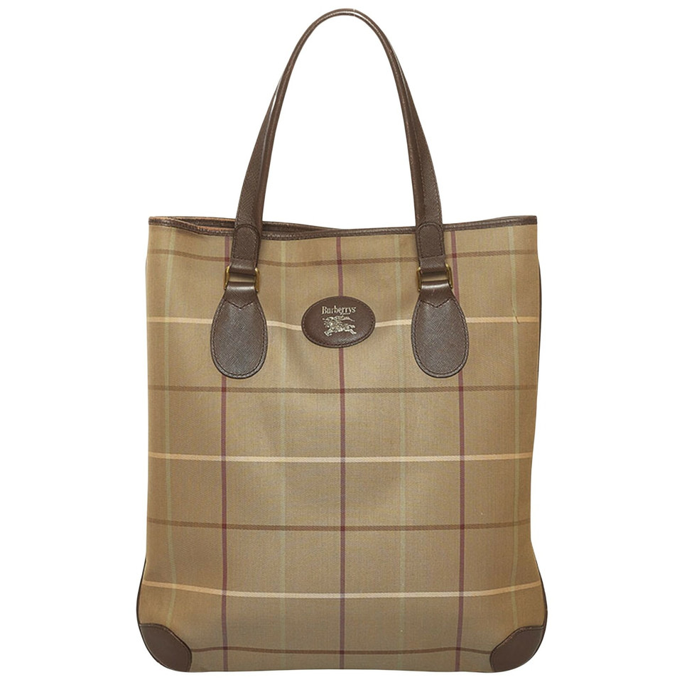 Burberry Tote bag Canvas in Beige