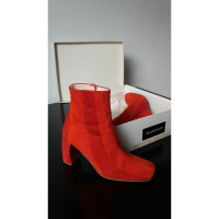 Ann Demeulemeester Ankle boots Suede in Red