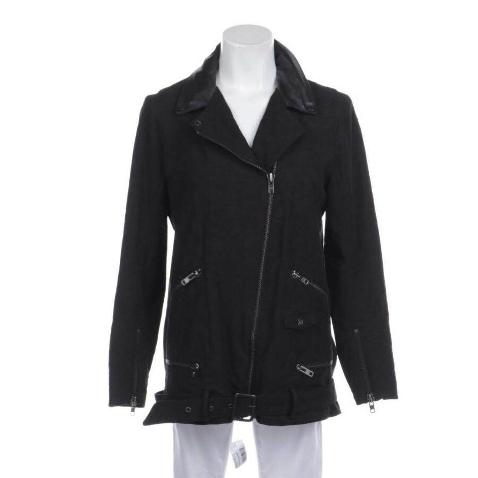 The Kooples Veste/Manteau en Coton en Noir