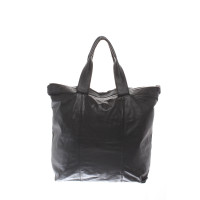 Jil Sander Shopper Leather in Black