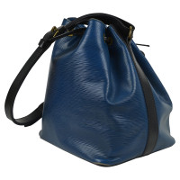 Louis Vuitton Noé Grand Leer in Blauw