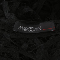 Marc Cain Top in pizzo nero