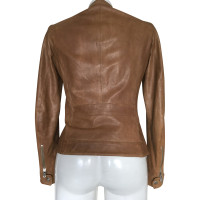 Dolce & Gabbana Leather jacket in brown