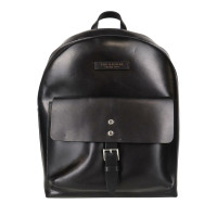 The Bridge Backpack Leather in Black
