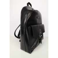 The Bridge Backpack Leather in Black