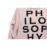 Philosophy Di Lorenzo Serafini Top Cotton in Pink