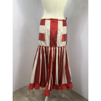 Jean Paul Gaultier Skirt Silk in Red