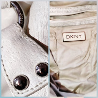 Dkny Borsa a tracolla in Pelle in Bianco