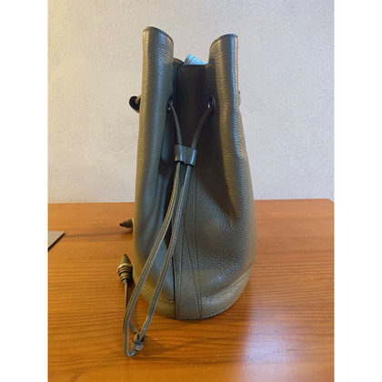 Lancel Shoulder bag Leather in Olive