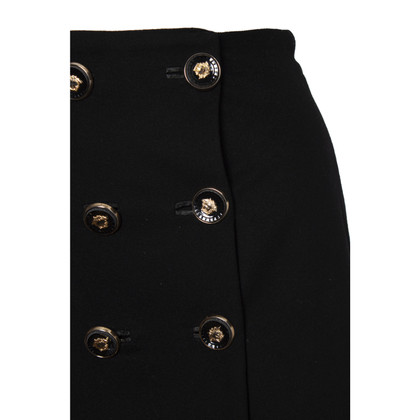 Gianni Versace Skirt Wool in Black