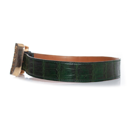 Jitrois Belt Leather in Green