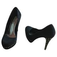 Steve Madden Pumps/Peeptoes Suede in Black