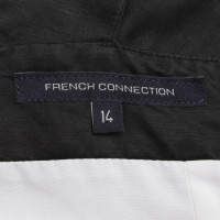 French Connection Summer dress in black and white