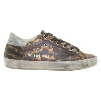 Golden Goose Sneakers with Leo pattern