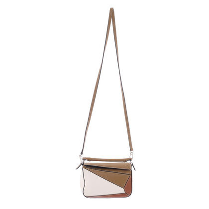 Loewe Puzzle Bag Mini 18 cm Leather in Brown