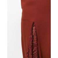 Romeo Gigli Skirt Silk in Brown