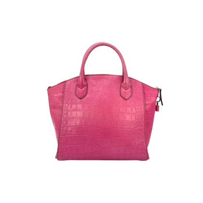 Mcm Handtasche aus Leder in Rosa / Pink