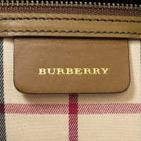Burberry Tote bag Leer in Beige