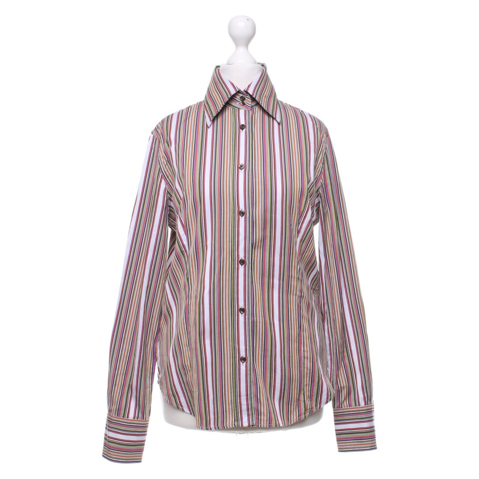 Etro Shirt blouse with stripe pattern