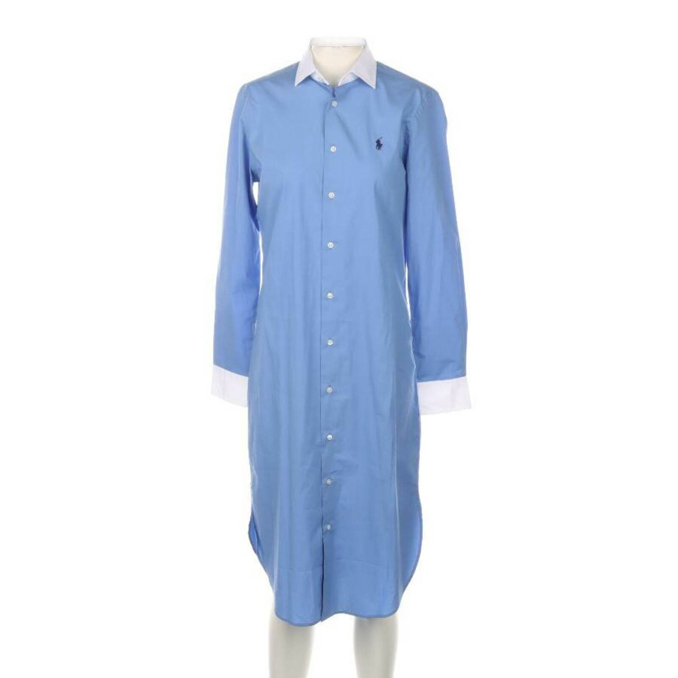 Polo Ralph Lauren Robe en Coton en Bleu