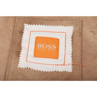 Boss Orange Jas/Mantel Leer in Bruin
